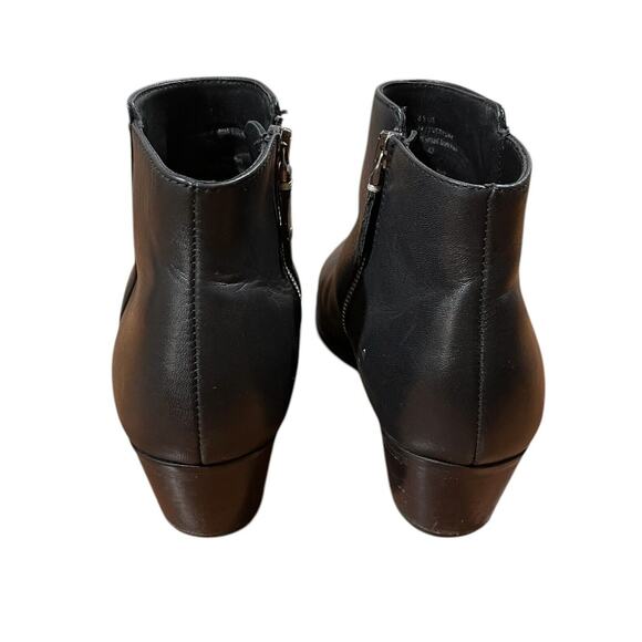 Thursday Boots Company The Downtown Boots Leather Black Ankle Booties Size 8.5 - Picture 7 of 12